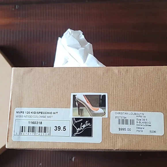 Christian Louboutin 120mm spiked heels 39.5. - Picture 10 of 15